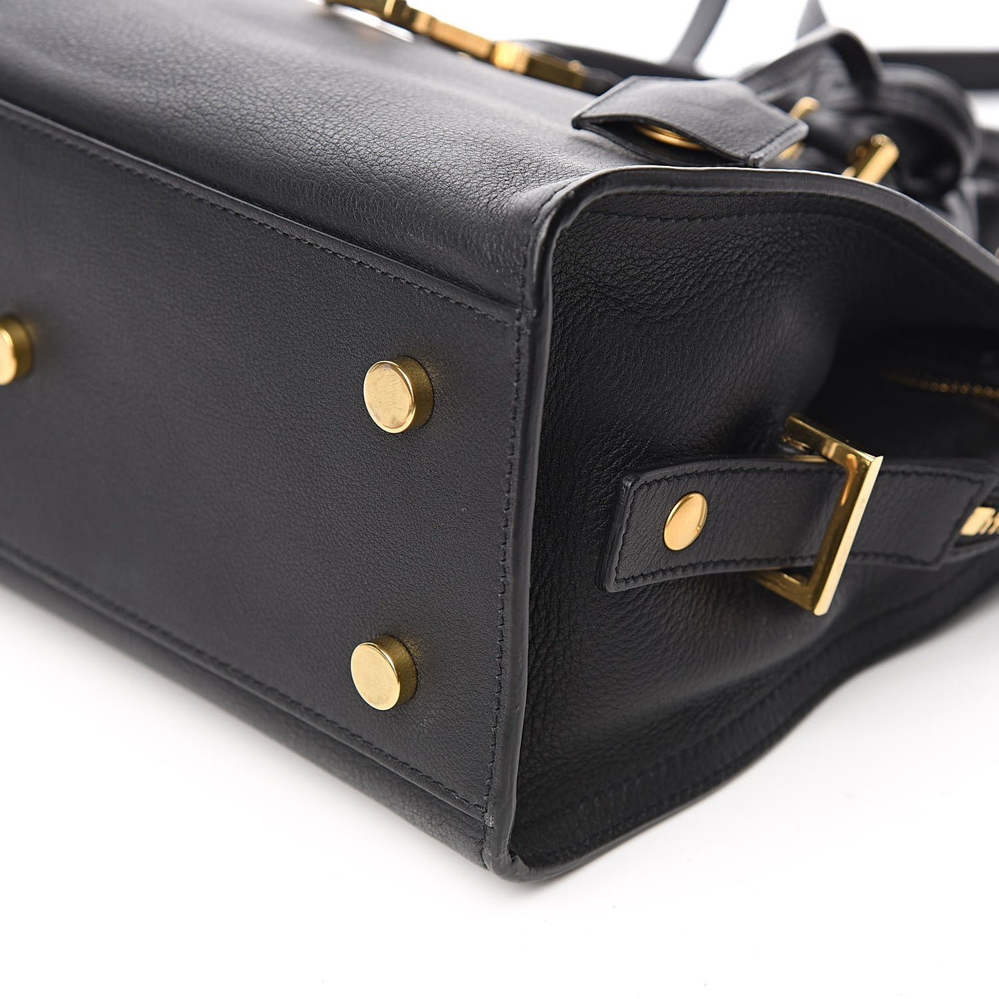 Calfskin Monogram Baby Downtown Cabas Black