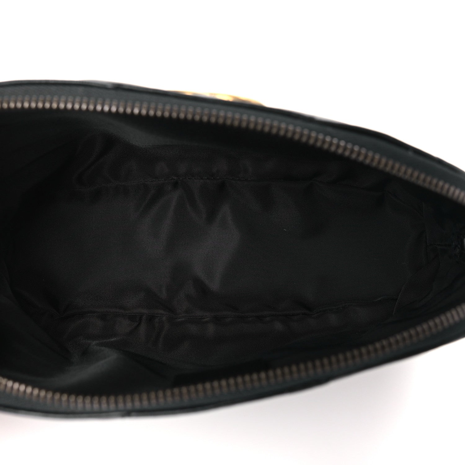 Gucci Calfskin Matelasse Large GG Marmont Pouch Cosmetic Case Black 5 of 10