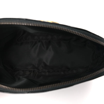 Gucci Calfskin Matelasse Large GG Marmont Pouch Cosmetic Case Black 5 of 10