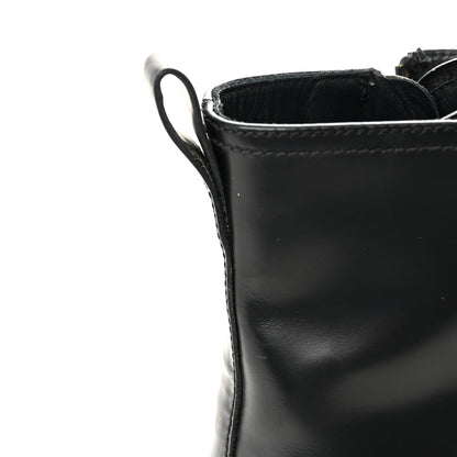 Prada Spazzolato Chocolate 50mm Combat Boots 36.5 Black 12 of 12