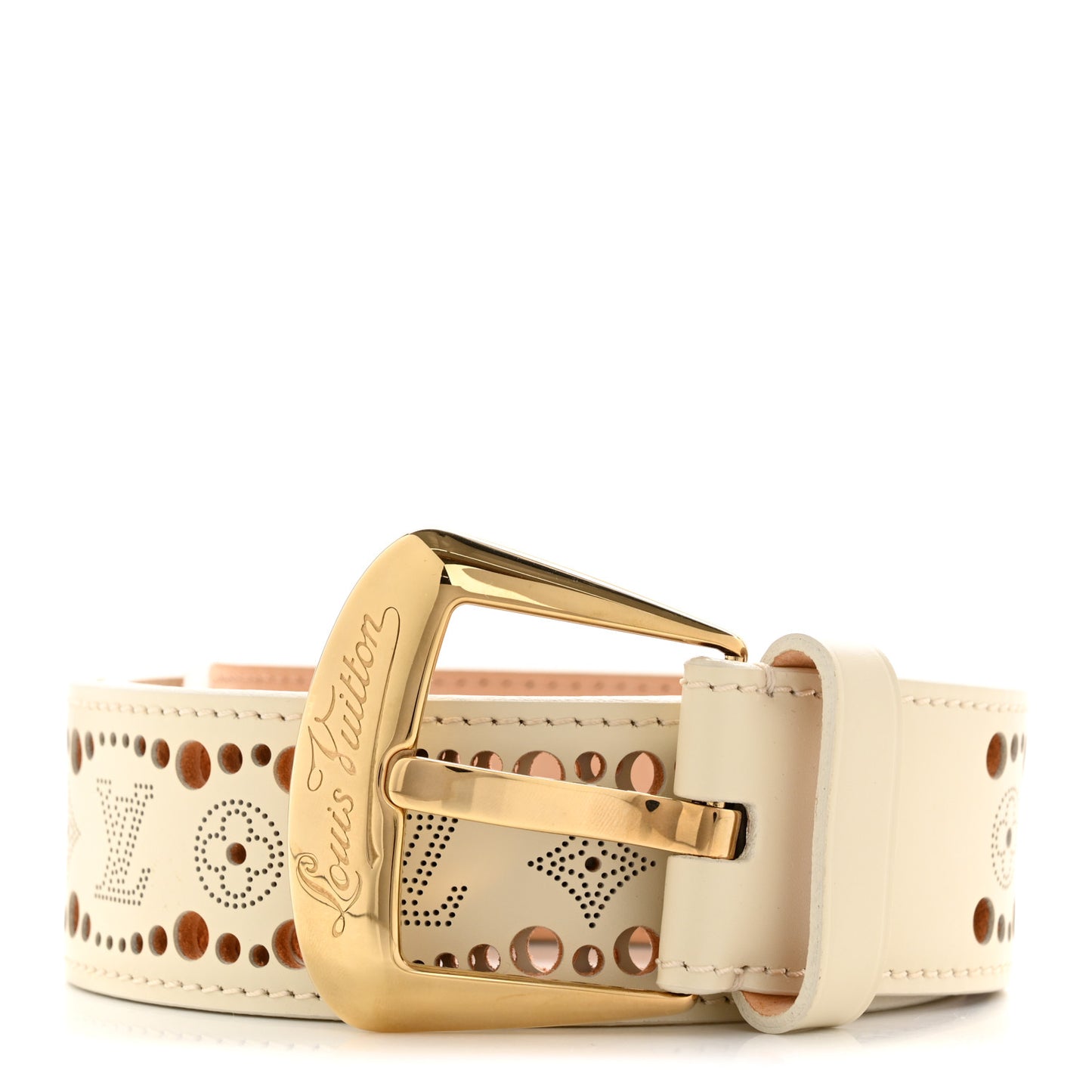Nomade Perforation Belt 90 36 White