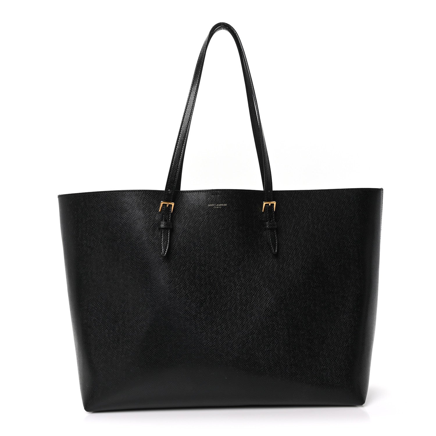 Saint Laurent Calfskin Large Shopping Tote Black 1 of 11