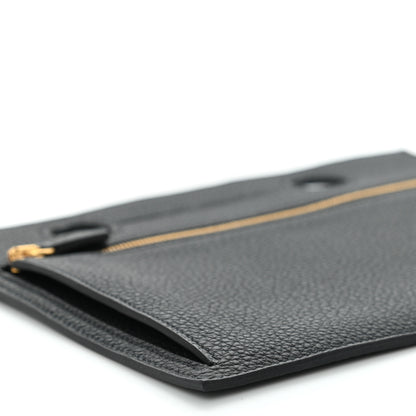 Hermes Togo Backpocket Pouch 30 Black 7 of 8