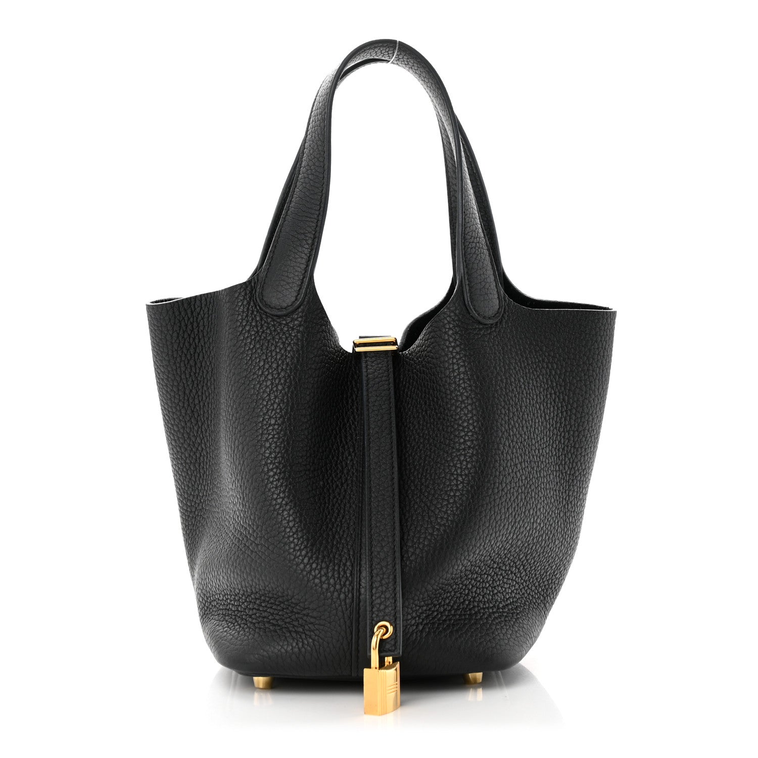 Hermes Taurillon Clemence Picotin Lock 18 PM Black 1 of 10