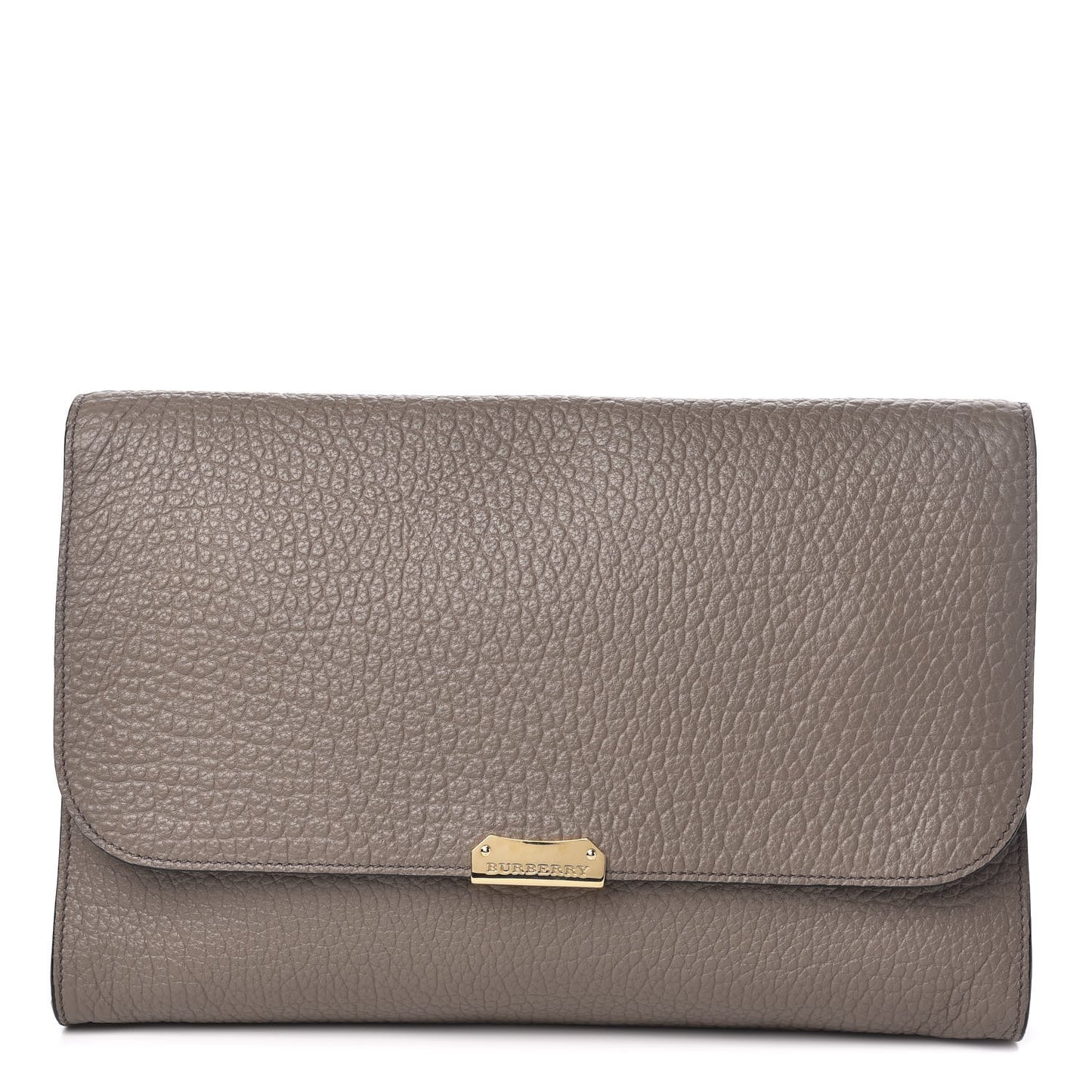 Heritage Grain Sonnet Clutch Pale Taupe