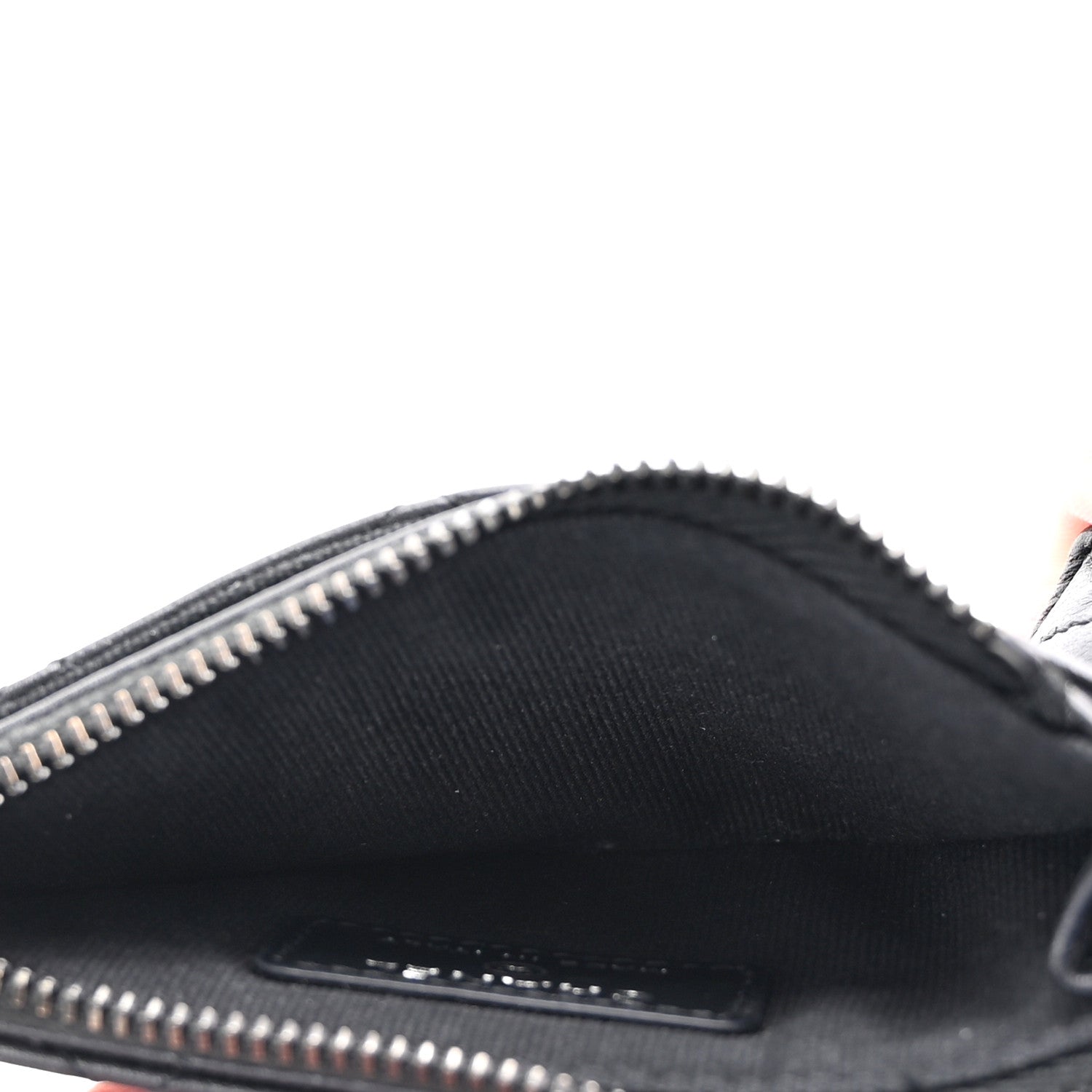Chanel Calfskin Quilted Zip Card Holder So Black 5 of 8
