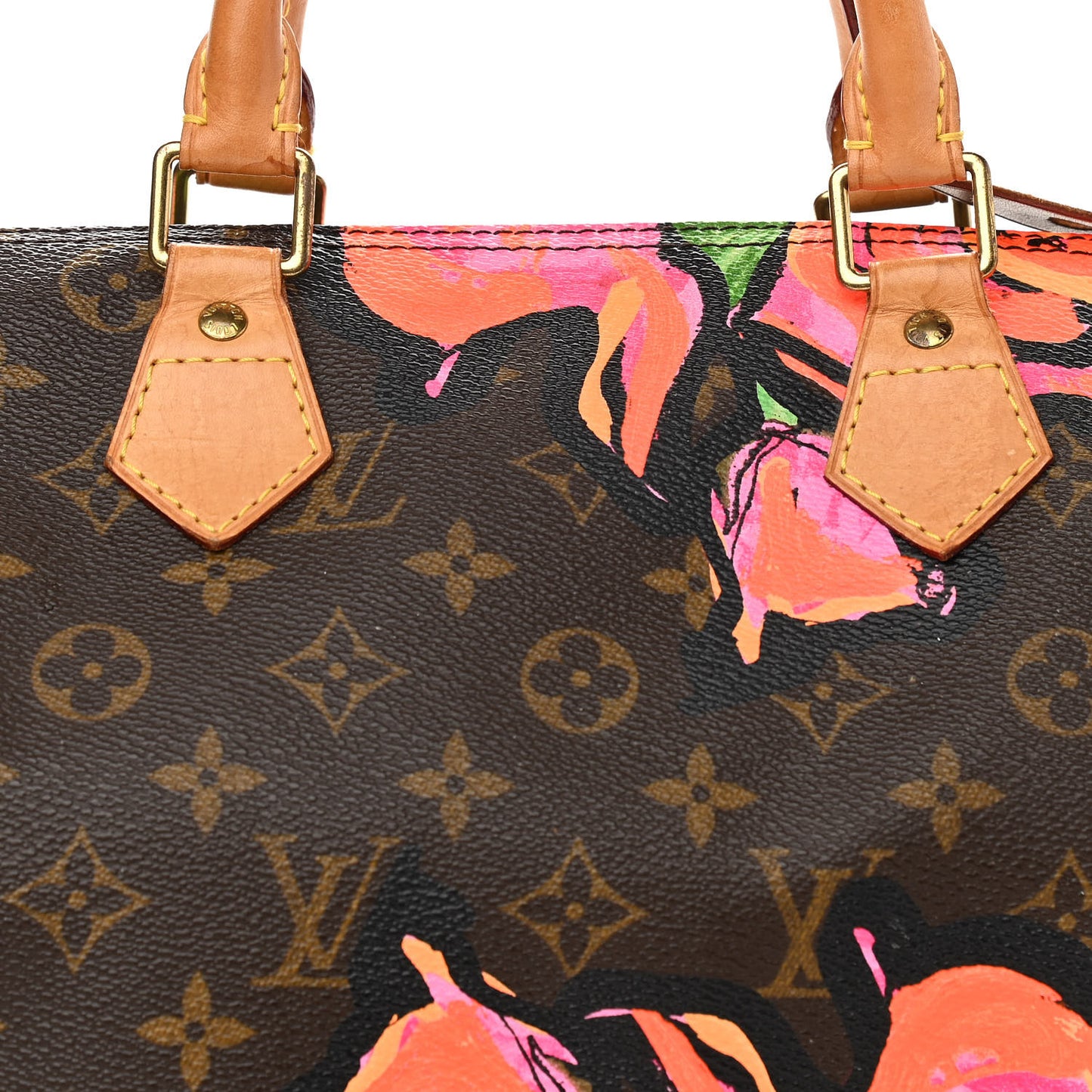 Monogram Roses Speedy 30