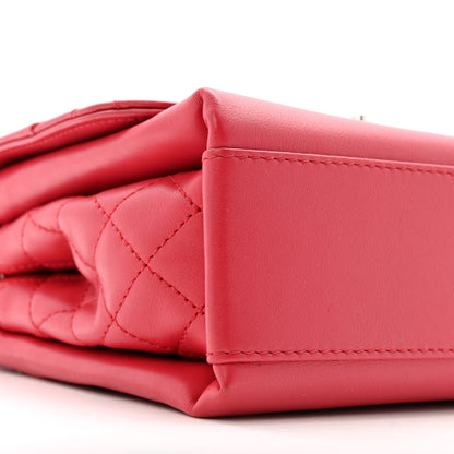 Chanel Calfskin Mini Tramezzo Flap Red 11 of 15