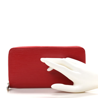 Louis Vuitton Epi Zippy Wallet Rouge 2 of 8