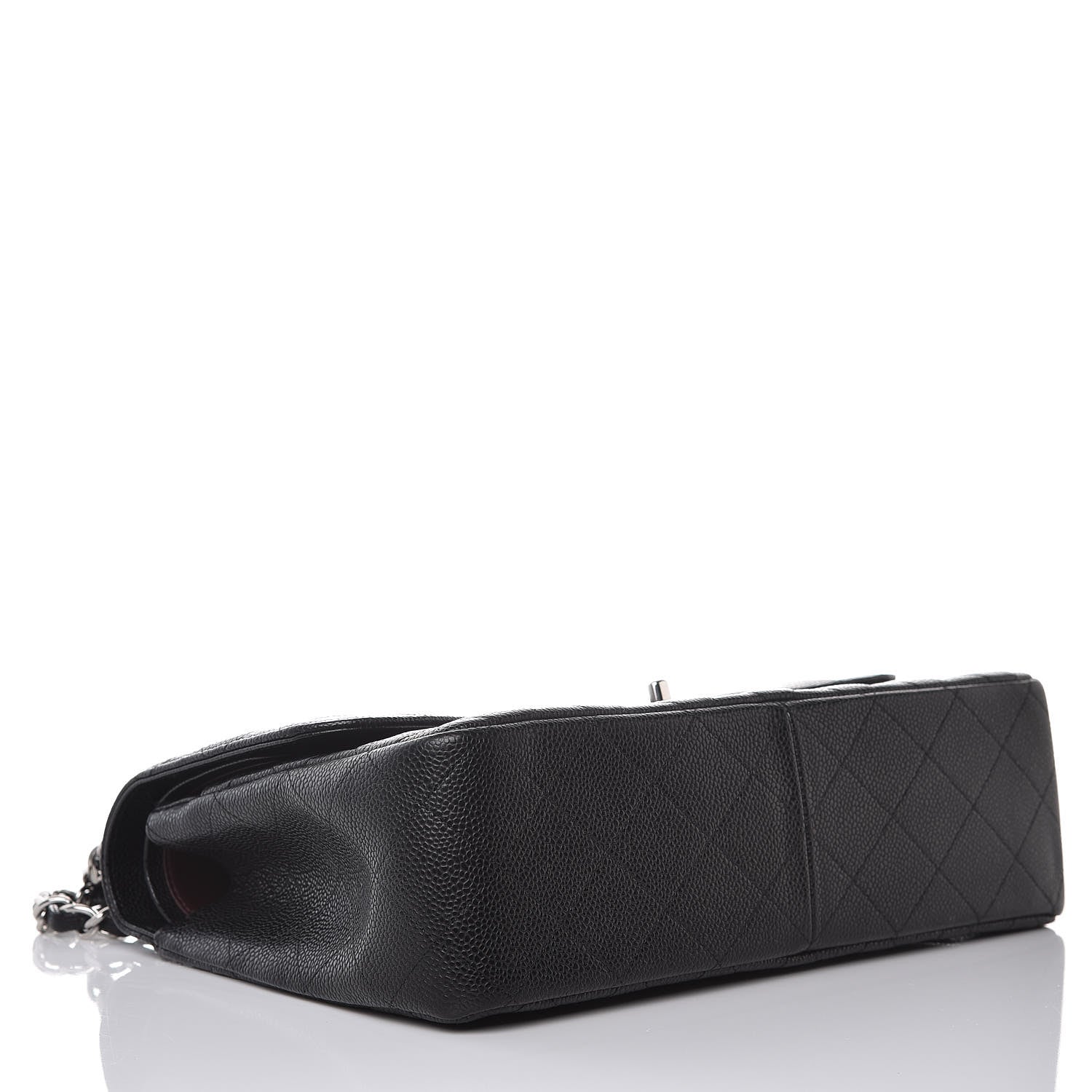 Chanel Caviar Quilted Jumbo Double Flap Black 4 of 8
