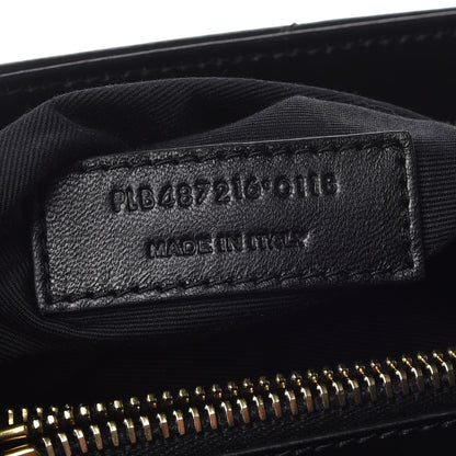 Saint Laurent Calfskin Y Quilted Monogram Medium Loulou Chain Satchel Black 11 of 14