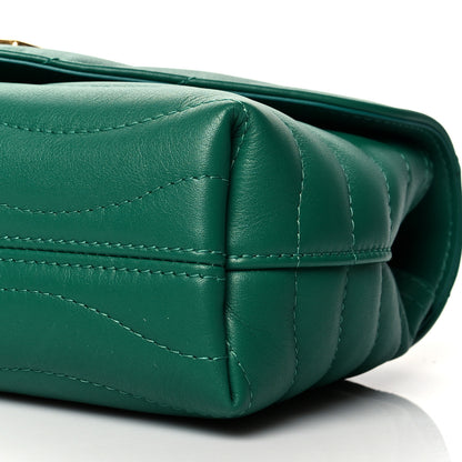 Louis Vuitton Calfskin New Wave Chain Bag MM NM Emerald 11 of 11