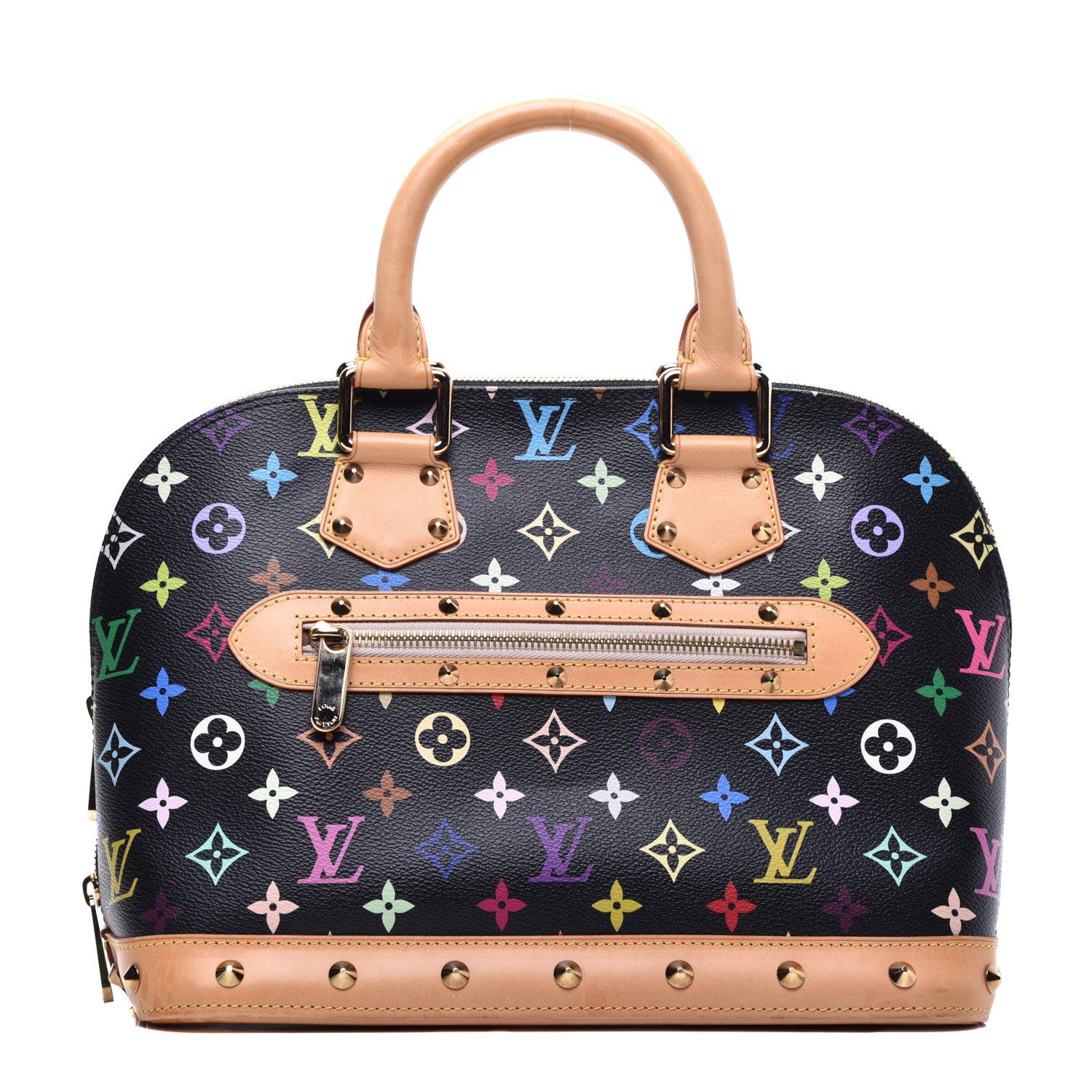 Louis Vuitton Monogram Multicolor Alma Black 1 of 9