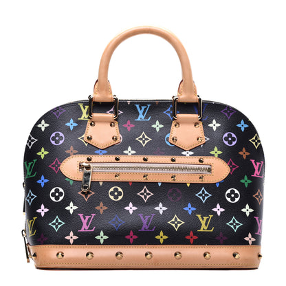 Louis Vuitton Monogram Multicolor Alma Black 1 of 9