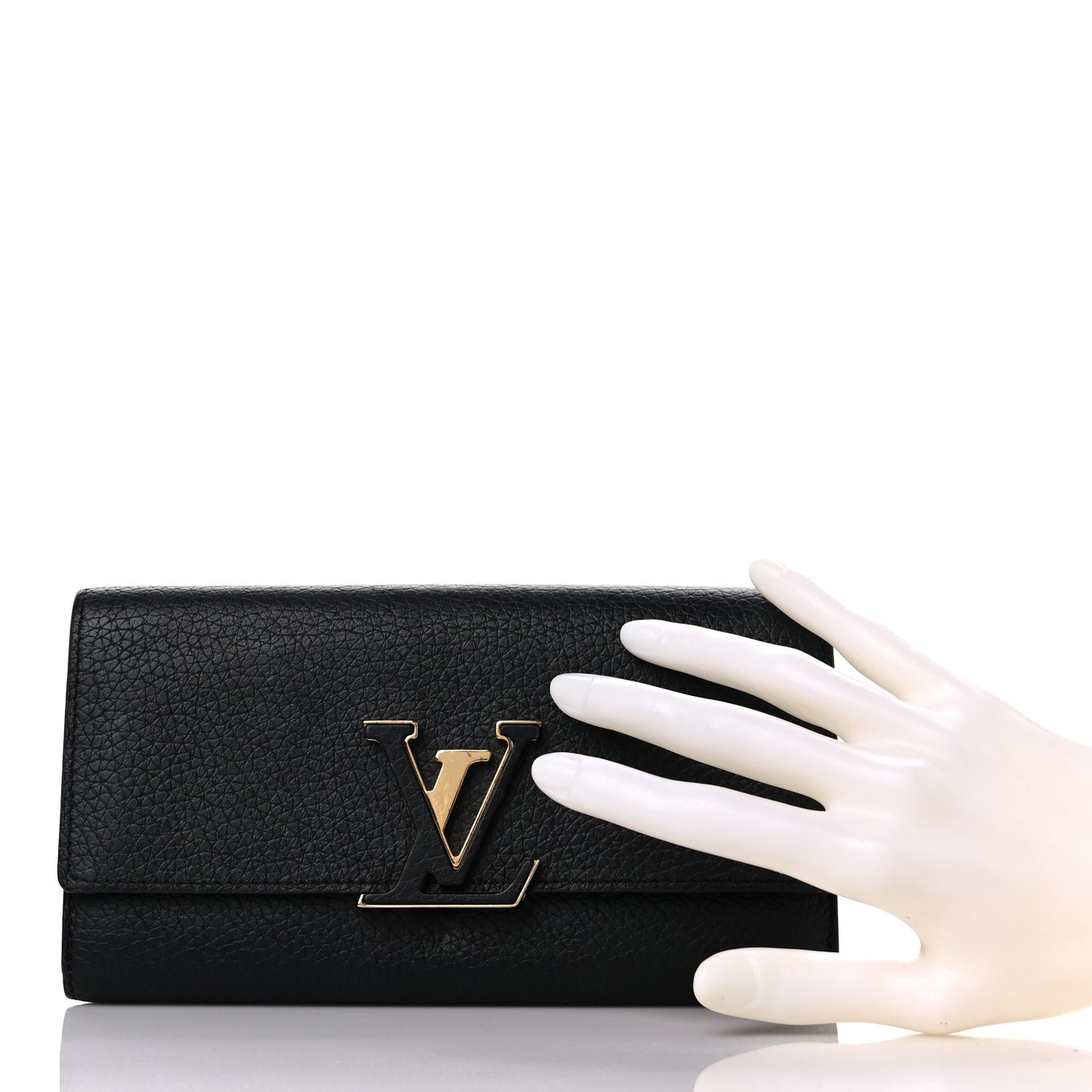 Taurillon Capucines Wallet Black