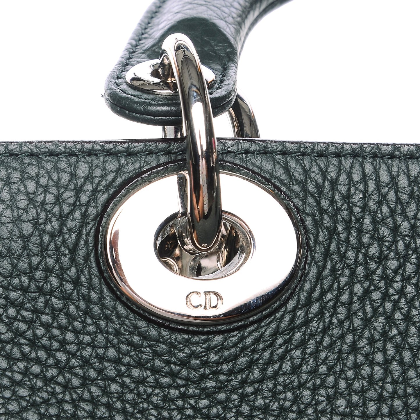 Bullcalf Medium Diorissimo Tote Dark Green