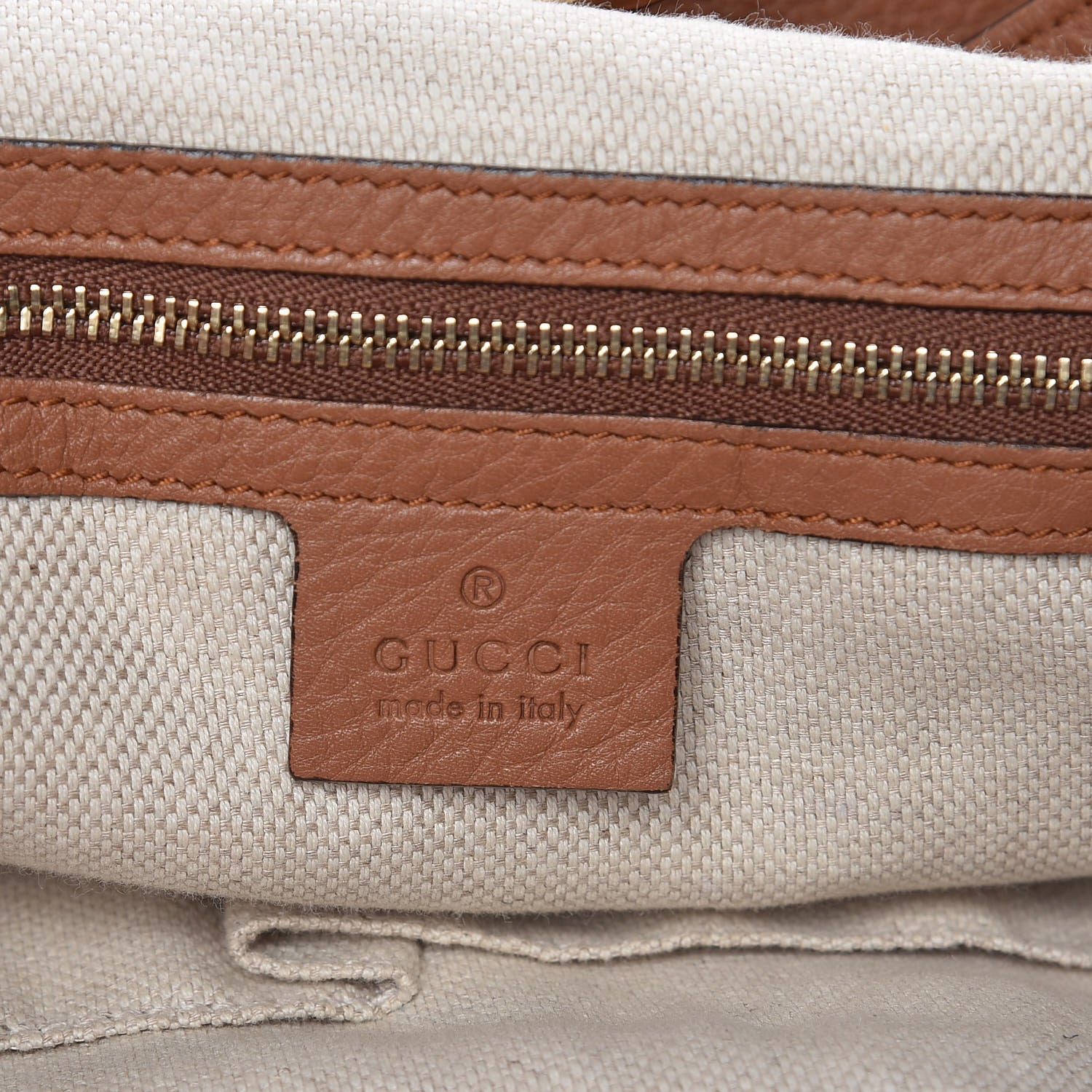 Gucci Pebbled Calfskin Medium Soho Chain Shoulder Bag Dusty Blush 6 of 15