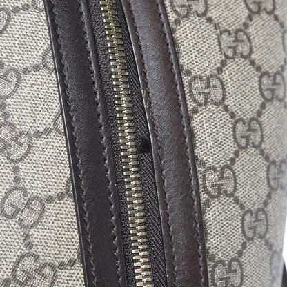 Gucci GG Supreme Monogram Large Day Backpack Brown 10 of 11