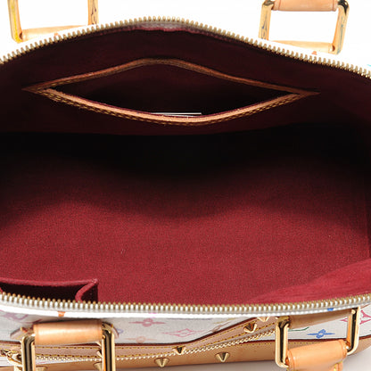 Louis Vuitton Monogram Multicolor Alma White 3 of 7