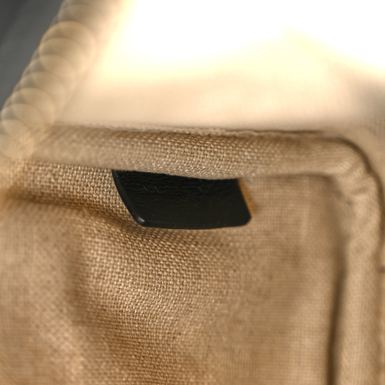 Celine Canvas Calfskin Triomphe Embroidered Boston Bag Black 7 of 12