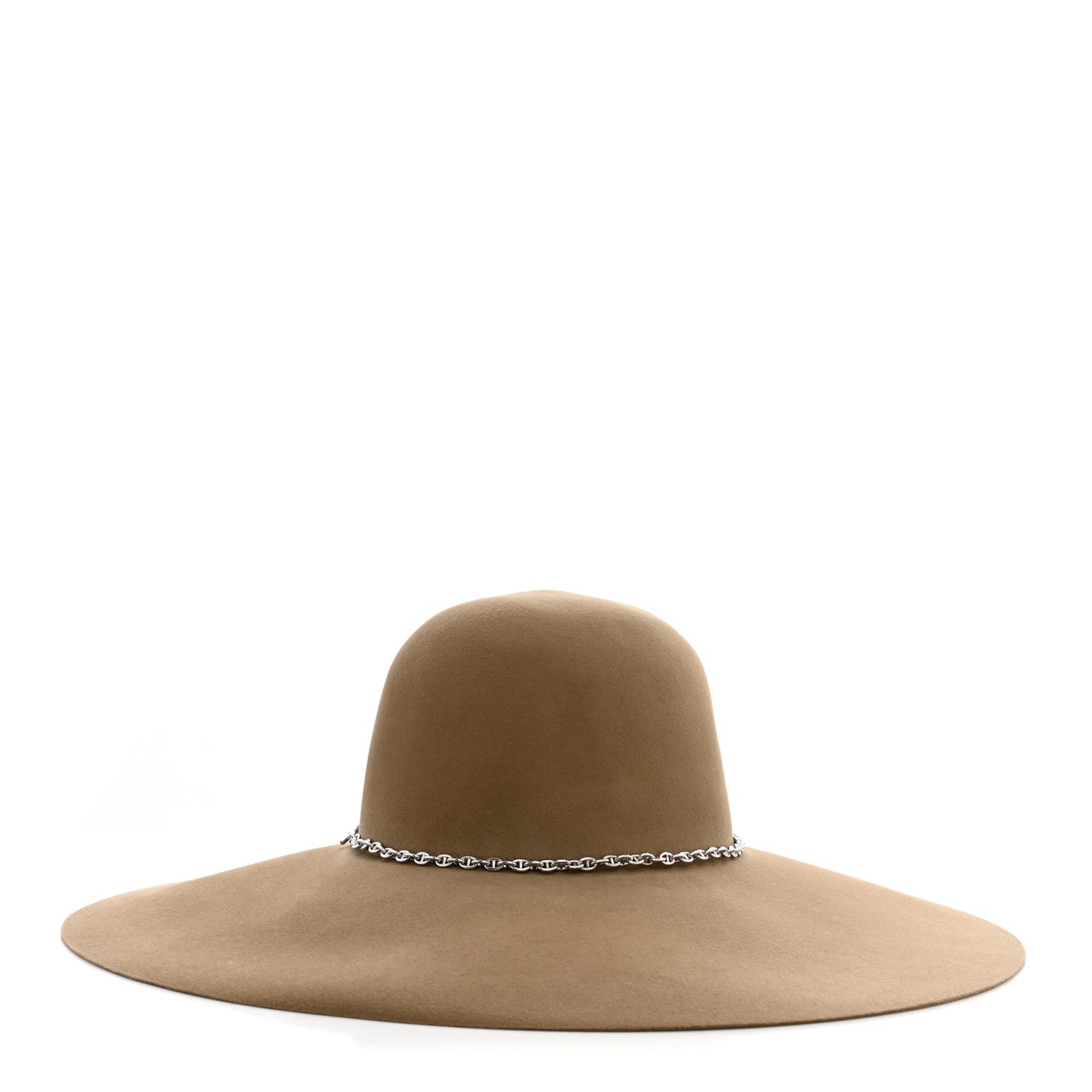 Beaver Felt Bruna Chaine d'Ancre Hat 58 Beige