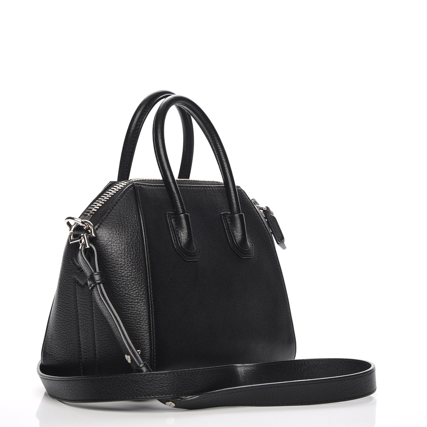 Sugar Goatskin Mini Antigona Black