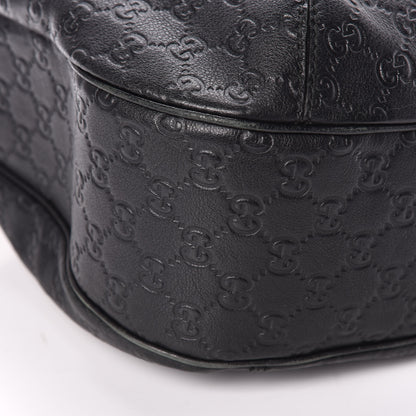 Gucci Guccissima Large New Ladies Web Hobo Black 5 of 18