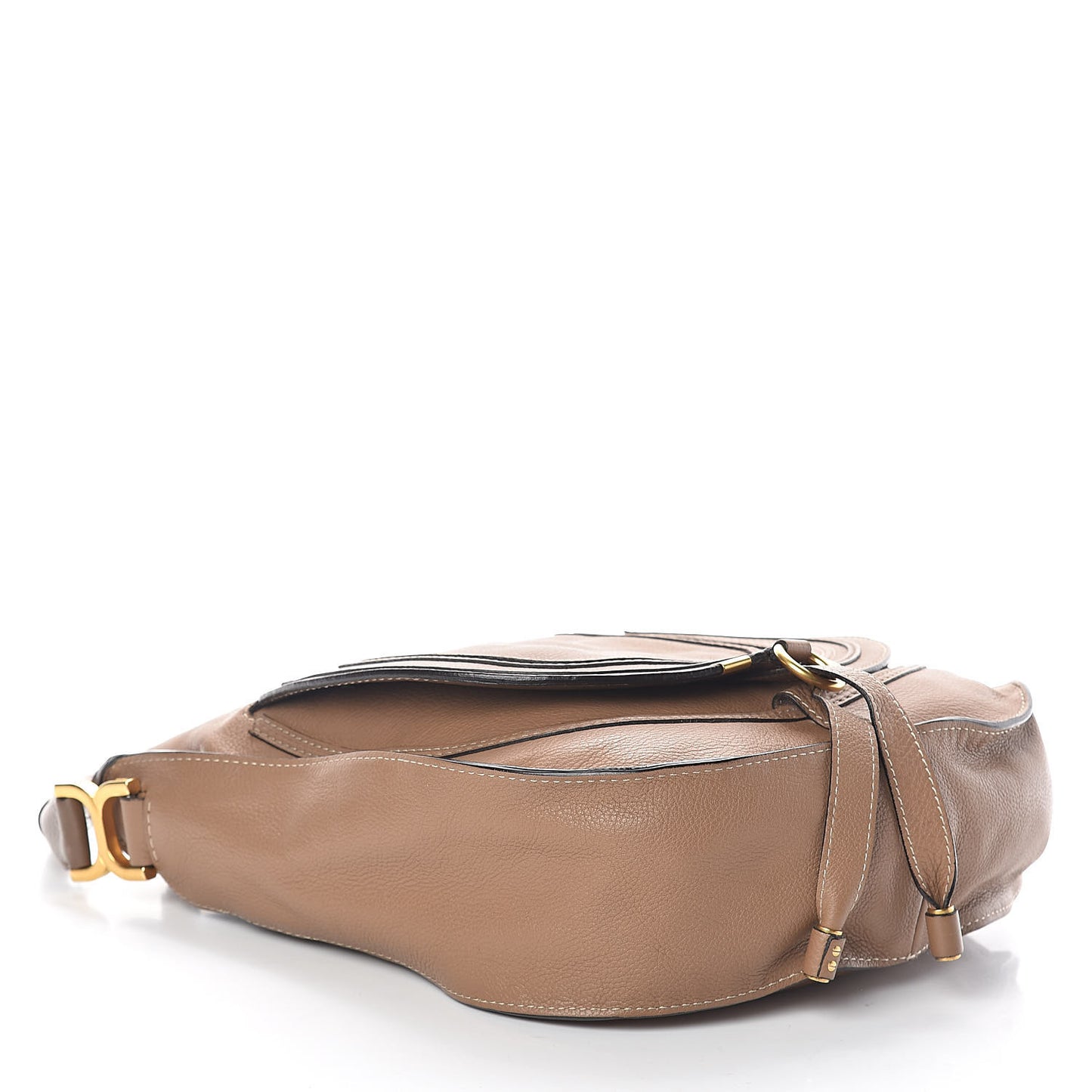 Calfskin Medium Marcie Hobo Nut