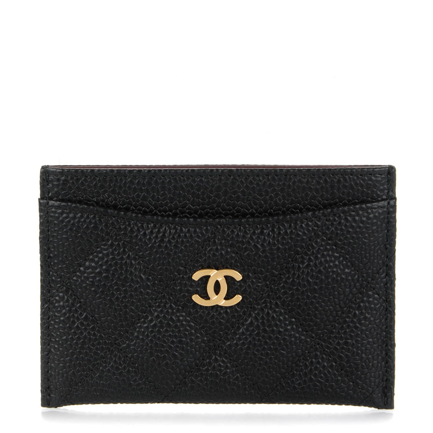 Chanel Caviar Quilted Card Holder Black 1 of 8