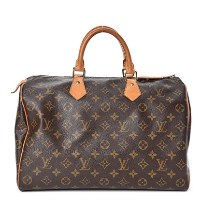 Louis Vuitton Monogram Speedy 35 1 of 14