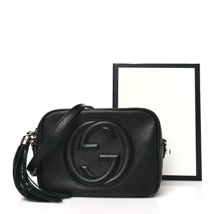Gucci Pebbled Calfskin Small Soho Disco Bag Black 10 of 10