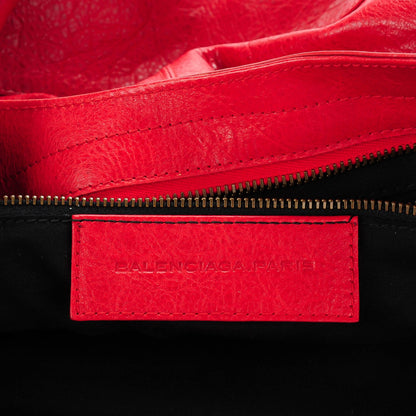 Balenciaga Agneau Classic Hardware Part Time Rouge Coquelicot 6 of 7