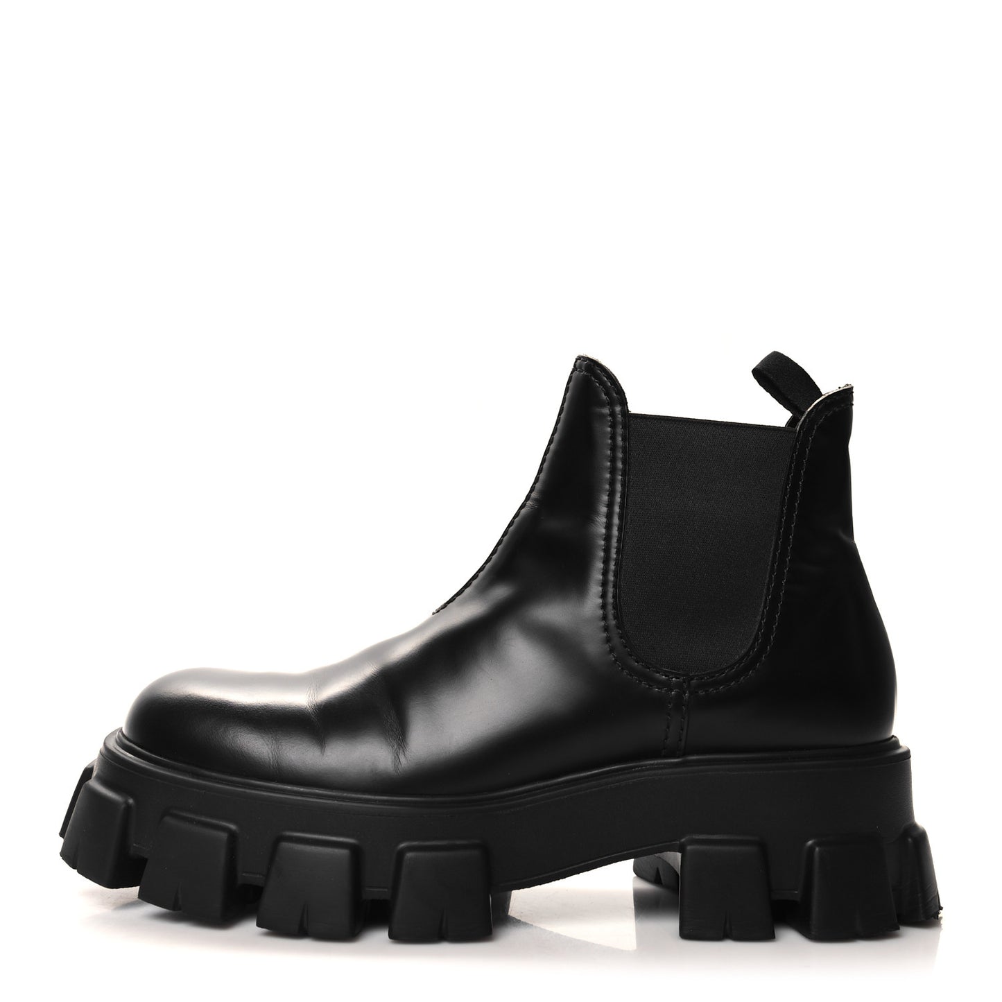 Spazzolato Rois Mens Monolith Chelsea 55mm Ankle Boots 9 Black