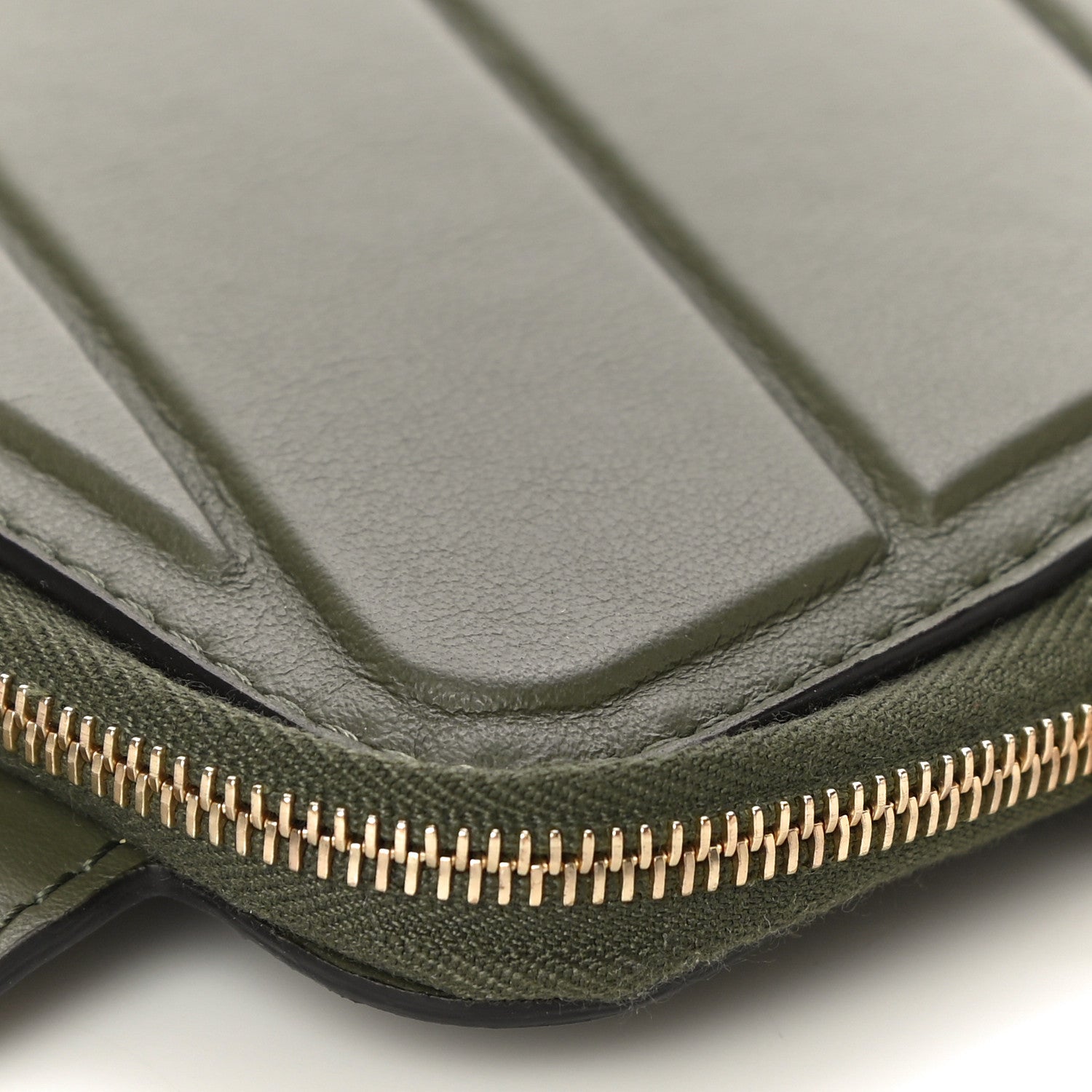 Fendi Vitello Grace Matte Cell Pocket Bag Strap Equatore 13 of 13