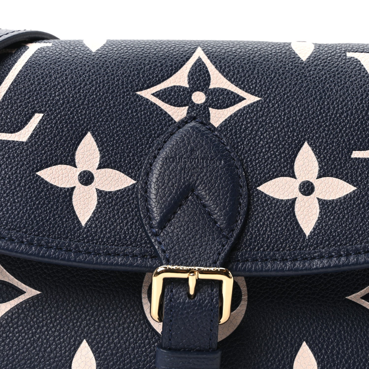 Louis Vuitton Empreinte Giant Monogram Diane Navy Creme 7 of 10