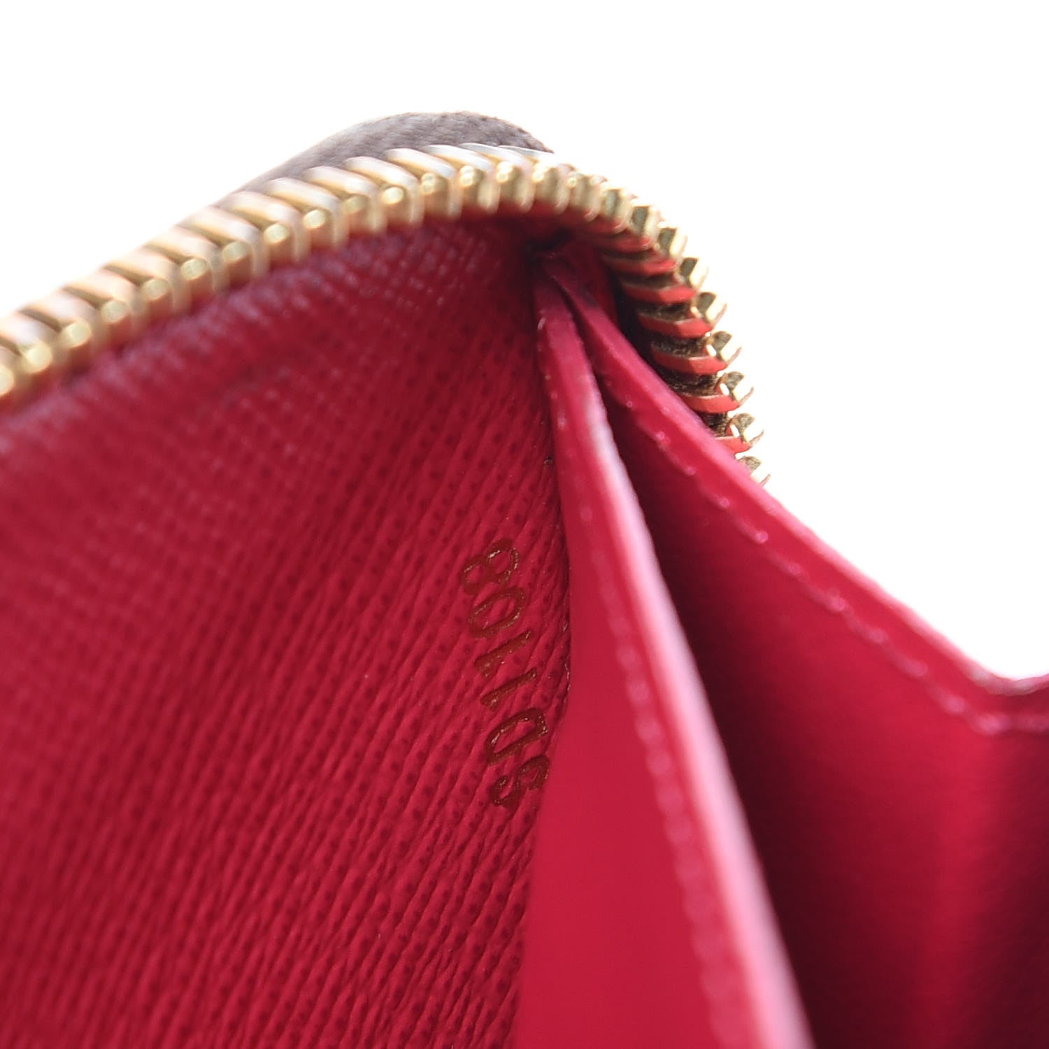 Louis Vuitton Monogram Clemence Wallet Fuchsia 7 of 11