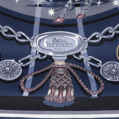 Hermes Silk C Est La Fete Scarf 70 5 of 7