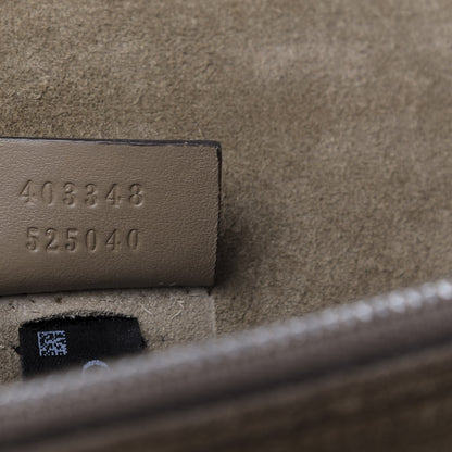 Gucci GG Supreme Monogram Medium Dionysus Shoulder Bag Taupe 9 of 11