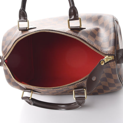 Louis Vuitton Damier Ebene Speedy 30 5 of 9