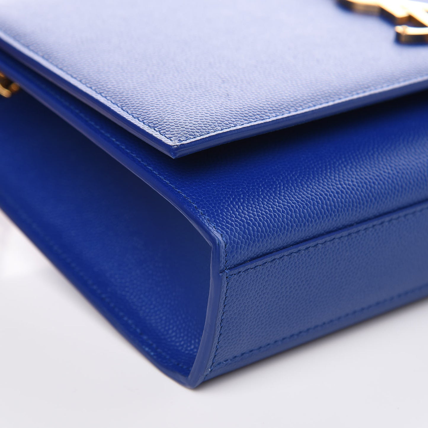 Grain De Poudre Medium Classic Monogram Kate Satchel Flash Blue