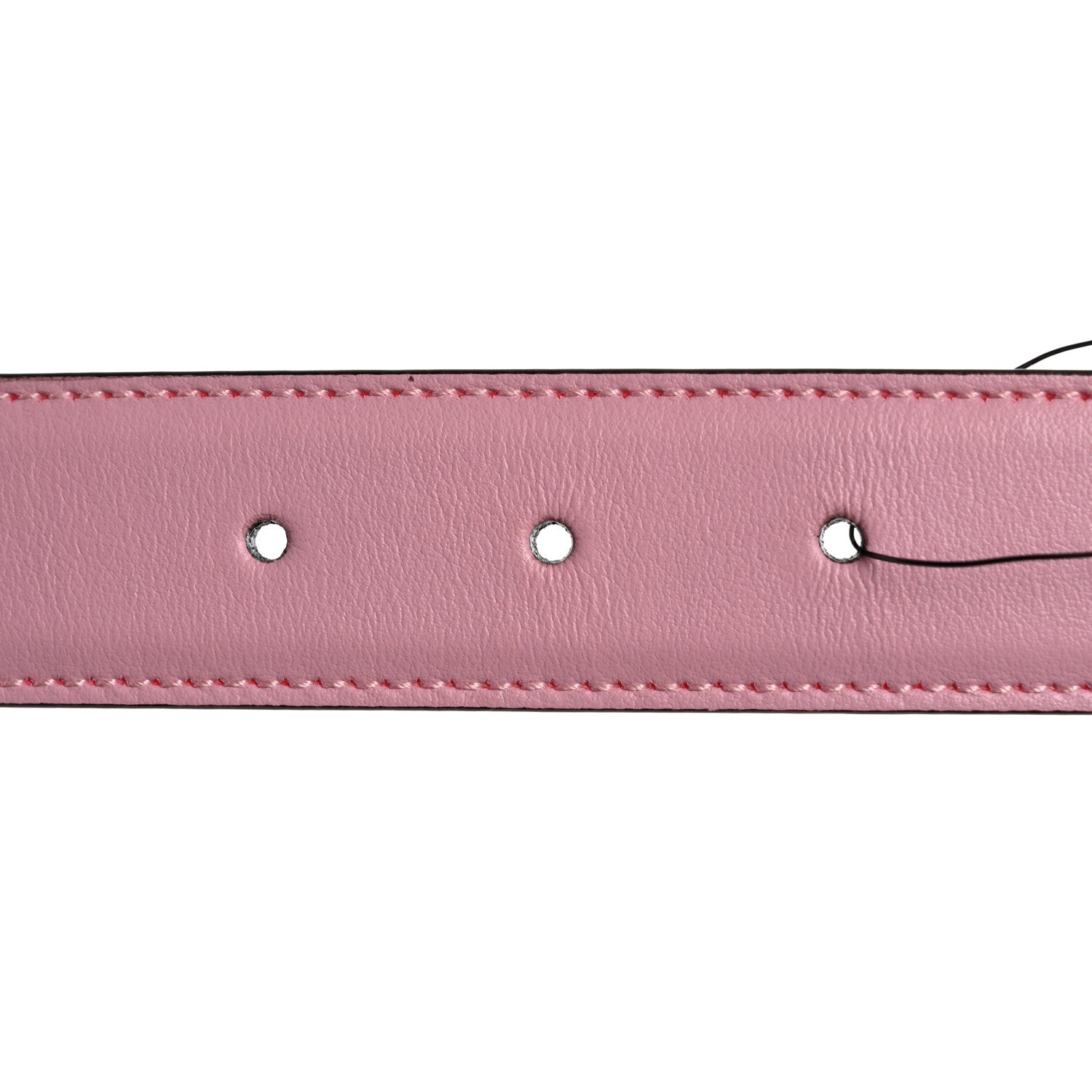 Gucci Plutone Calfskin Enamel Crystal Square G Snake 30mm Belt 80 32 Sugar Pink 3 of 7