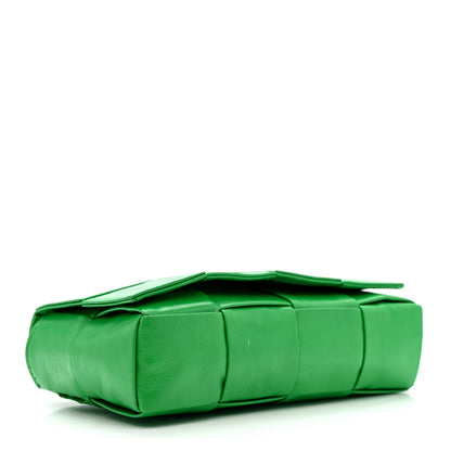 Bottega Veneta Paper Calfskin Intreccio Cassette Belt Bag Parakeet 4 of 11
