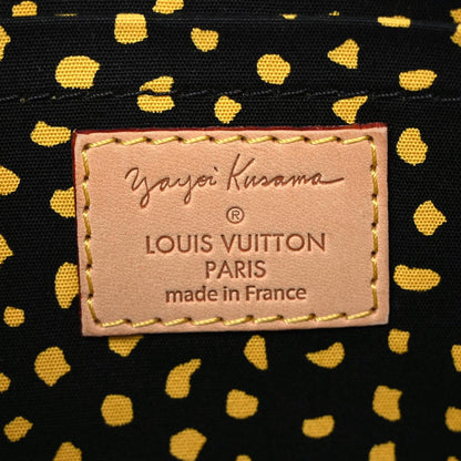 Louis Vuitton Vernis Kusama Infinity Dots Pochette Accessories Yellow Yellow 6 of 9