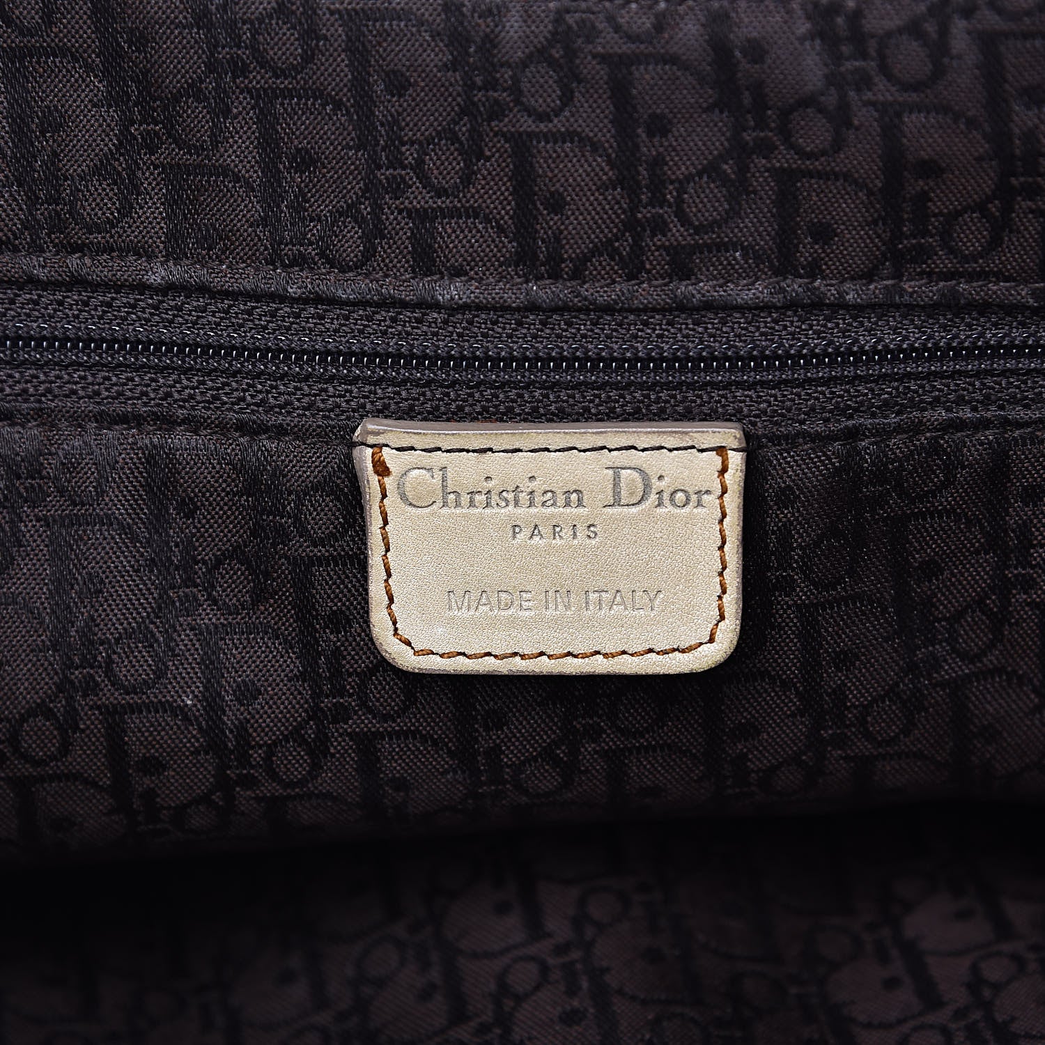 Christian Dior Calfskin Medium Gaucho Double Saddle Bag 6 of 18