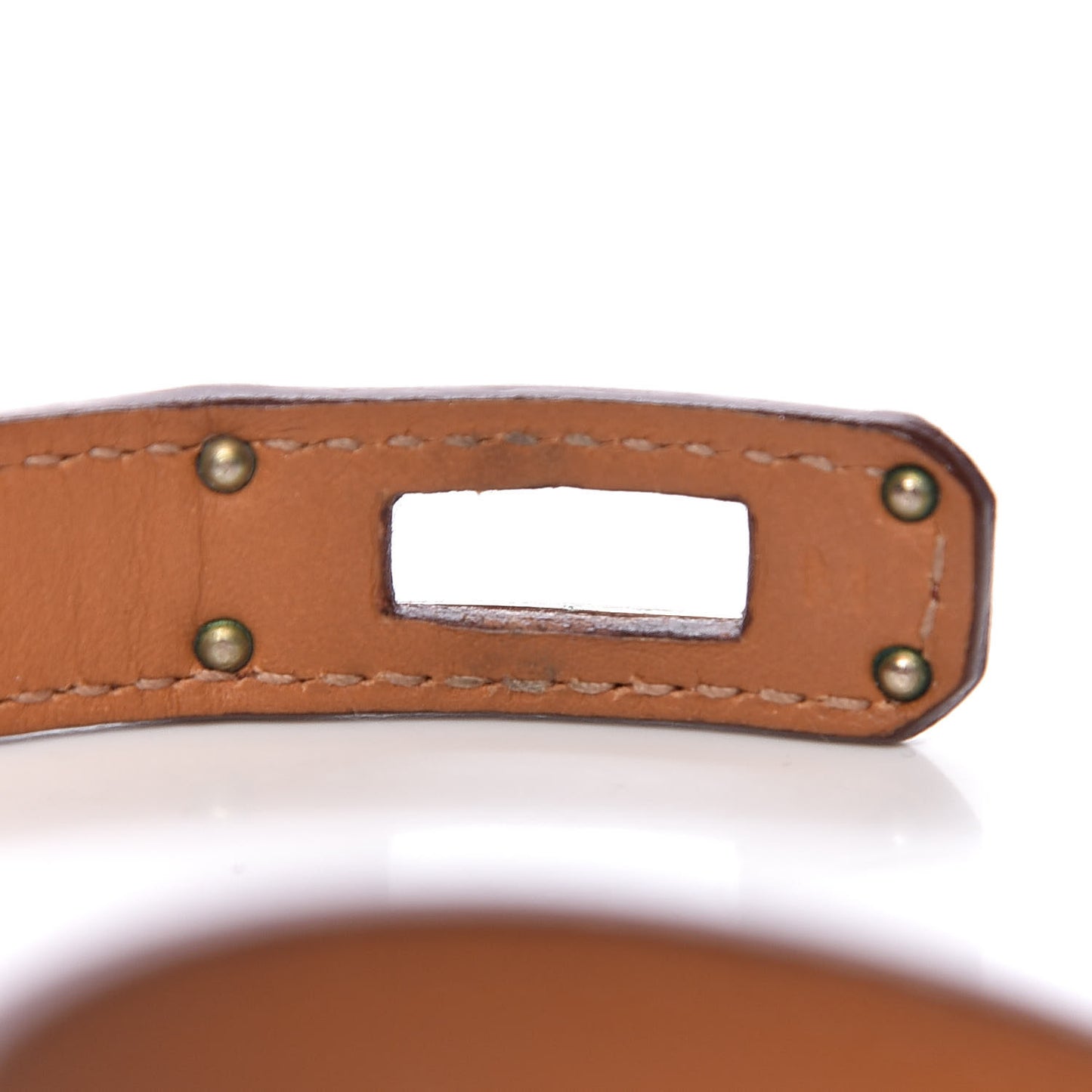 Tadelakt Kelly Double Tour Bracelet M Rubis