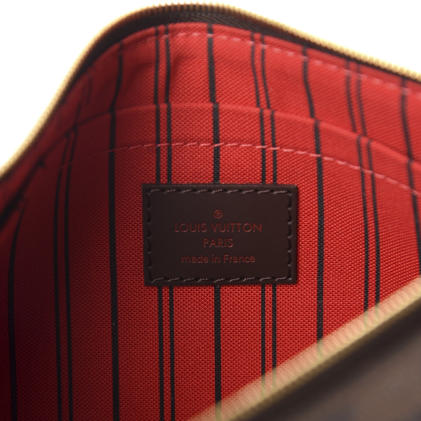 Damier Ebene Neverfull MM GM Pochette
