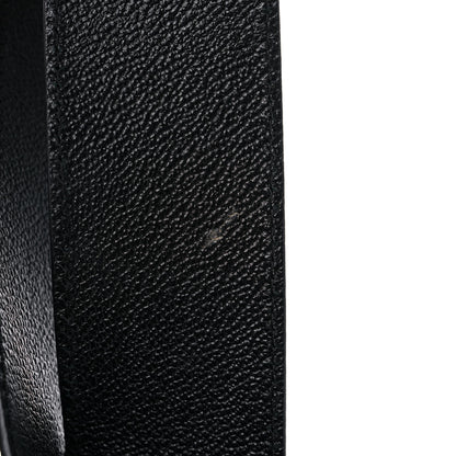 Burberry Soft Grain Calfskin House Check Small Helmsley Crossbody Black 17 of 17