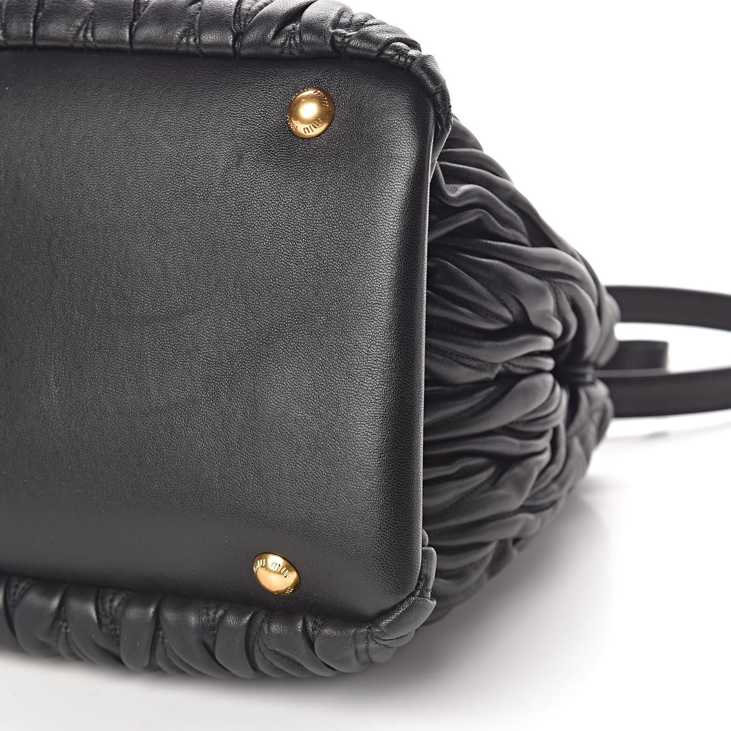 Nappa Matelasse Tote Black