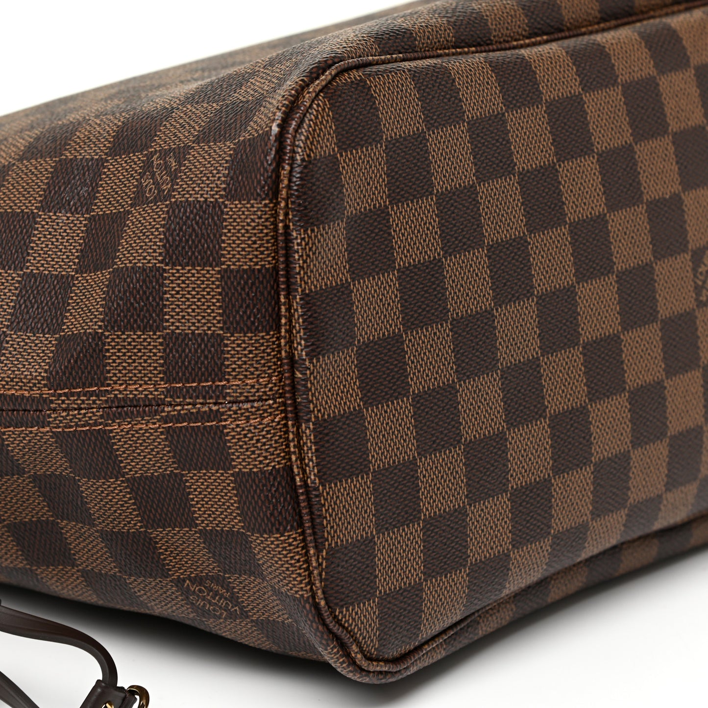 Damier Ebene Neo Neverfull MM Rose Ballerine