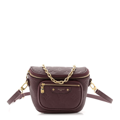 Louis Vuitton Empreinte Mini Bumbag Wine 1 of 10